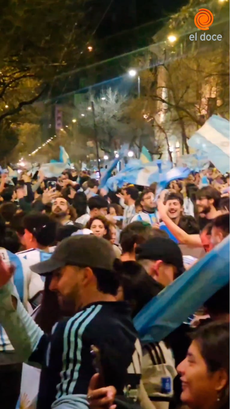 La fiesta en Córdoba por la Scaloneta