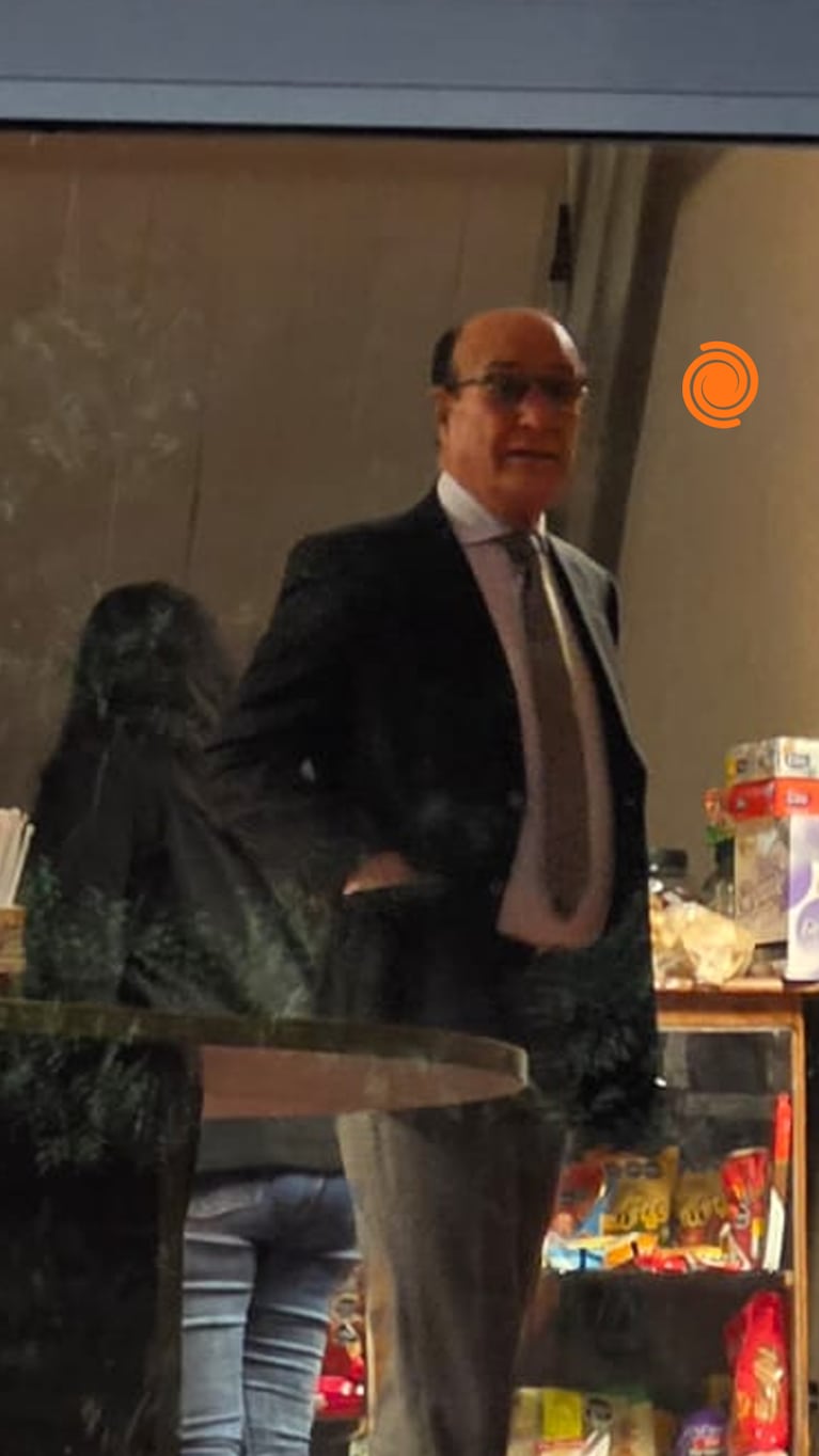 Así llegó Oscar González a tribunales para el juicio