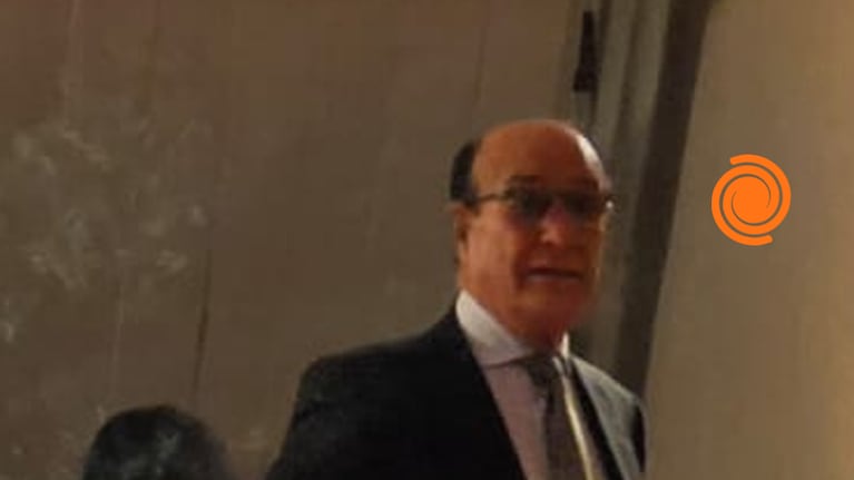 Así llegó Oscar González a tribunales para el juicio