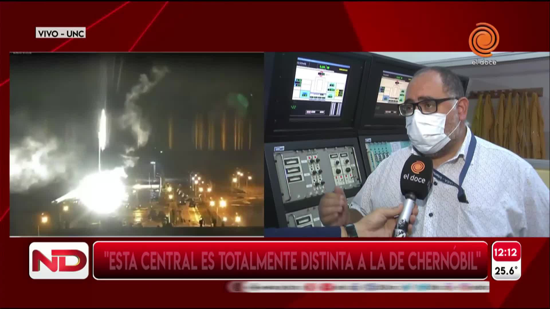 Aseguran que no hay posibilidad que explote la central nuclear en Ucrania