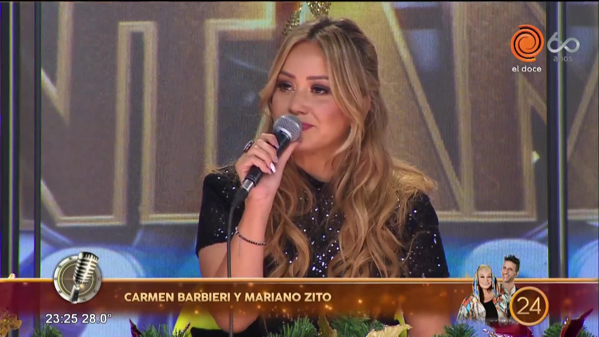 El cruce entre Karina y Carmen Barbieri