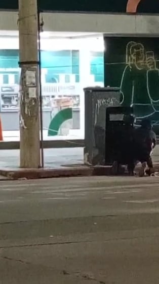 El operativo por la caja sospechosa en un banco