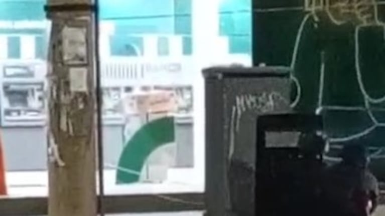 El operativo por la caja sospechosa en un banco