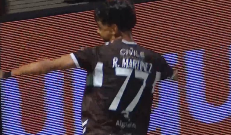 El gol de Ronaldo Martínez y el 1 a 1 de Platense a Belgrano