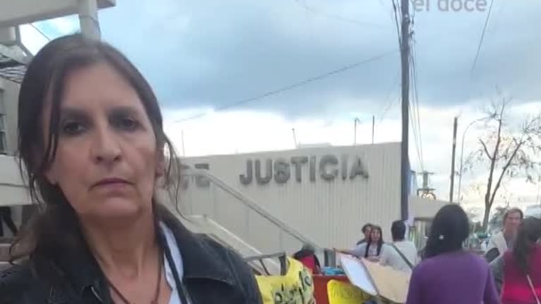 Juicio contra Oscar González: el cruce de miradas con la hermana de la docente fallecida