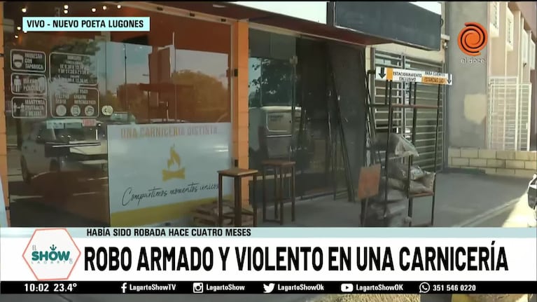 Córdoba: robo a mano armada en una carnicería 