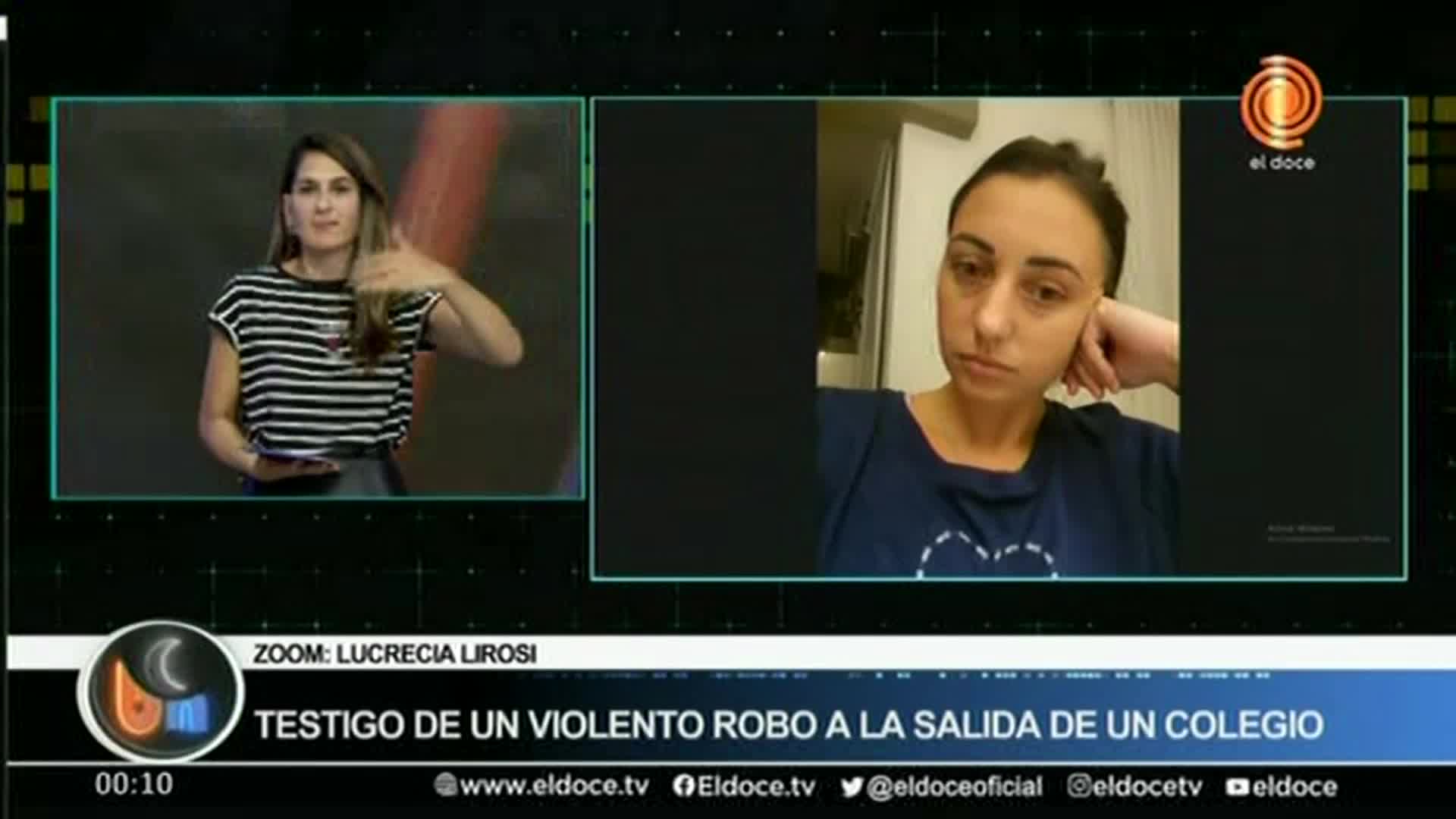 Presenció un intento de robo y su queja se volvió viral