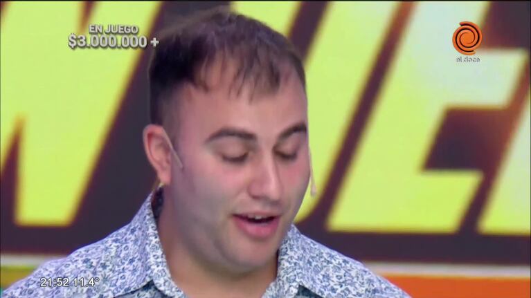 Imitó a Mariano Closs en Los 8 Escalones y tentó a más de uno