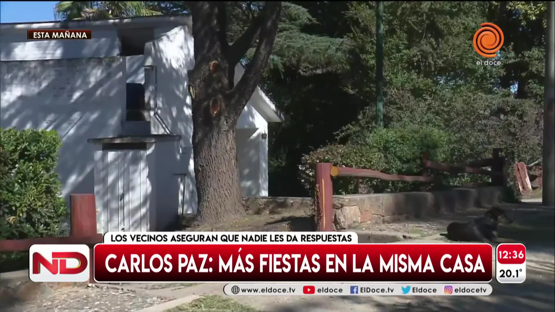 Carlos Paz: la casa de las fiestas clandestinas que nadie frena