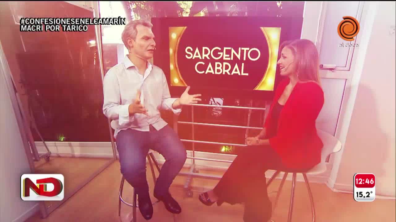 Ariel Tarico en Confesiones en el Camarín