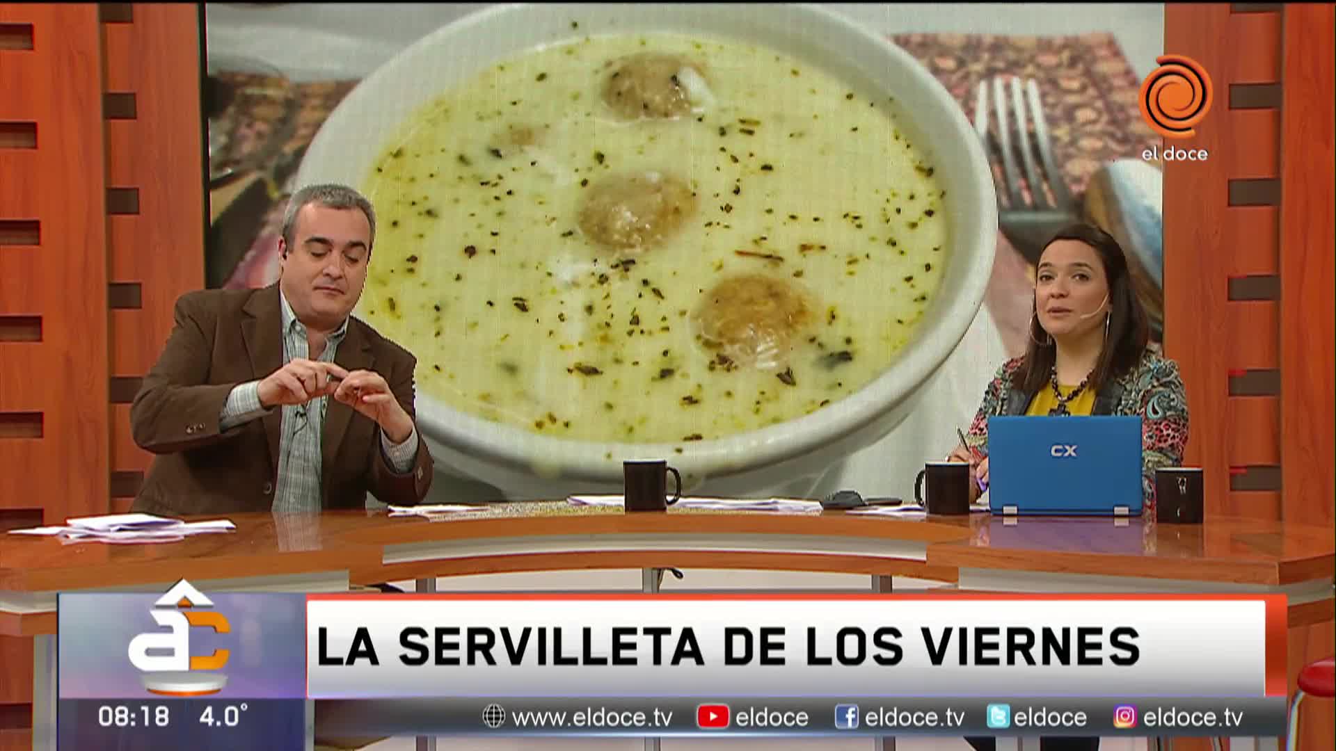 La servilleta del viernes 16 de agosto