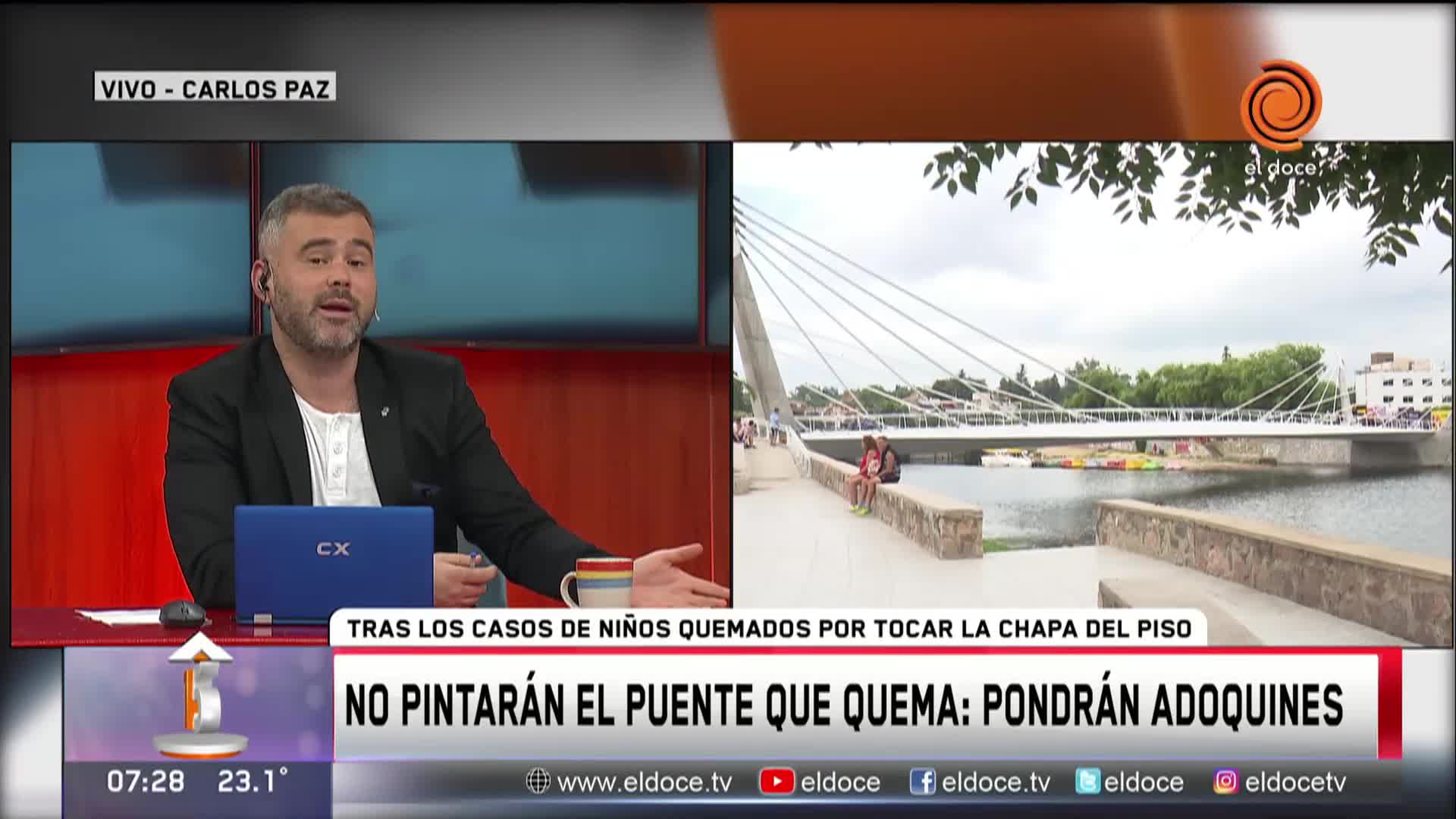 Puente que quema: las dudas con los adoquines que pondrán