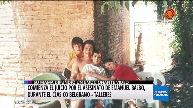 Emanuel Balbo y un pedido de justicia