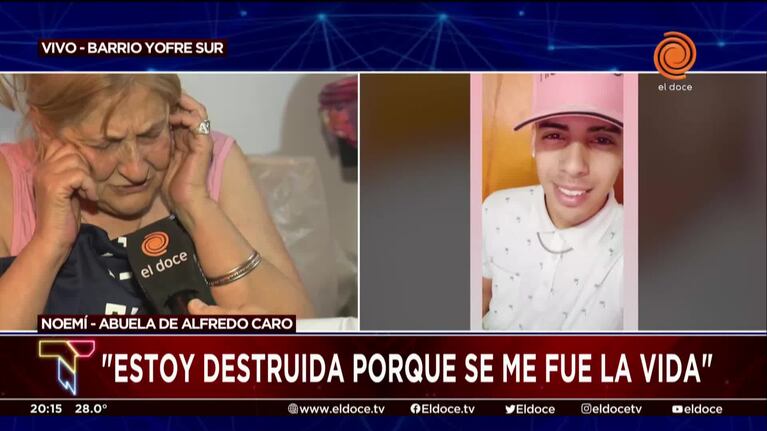 El dolor de la abuela de Mauricio Caro: "Se me fue la vida"
