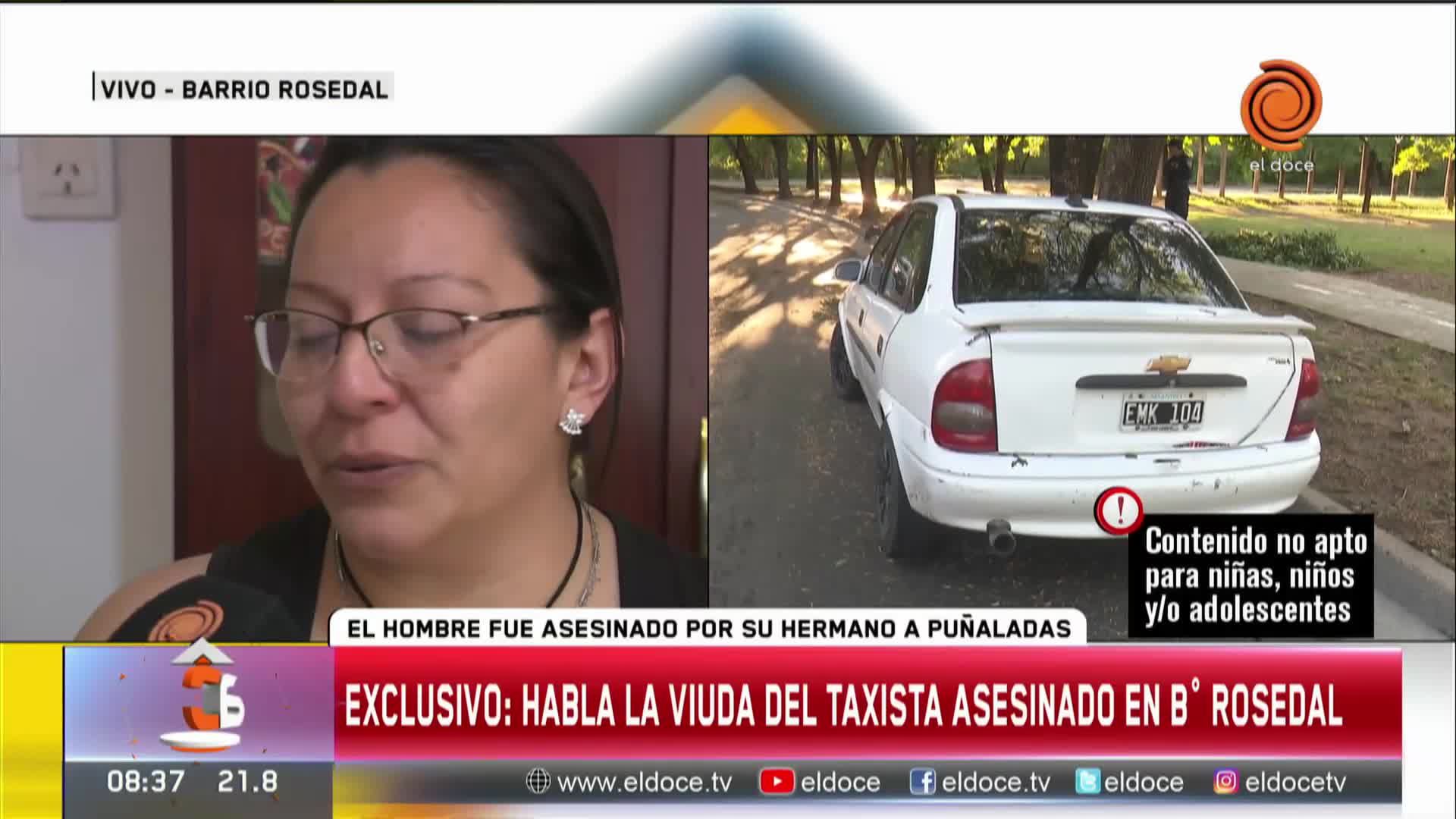 El crudo relato de la viuda del taxista asesinado por el hermano