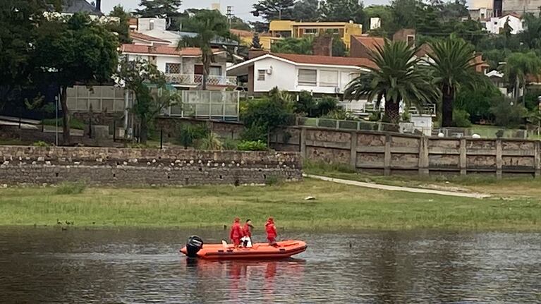 El relato de un testigo que vio al hombre tirarse al río San Antonio