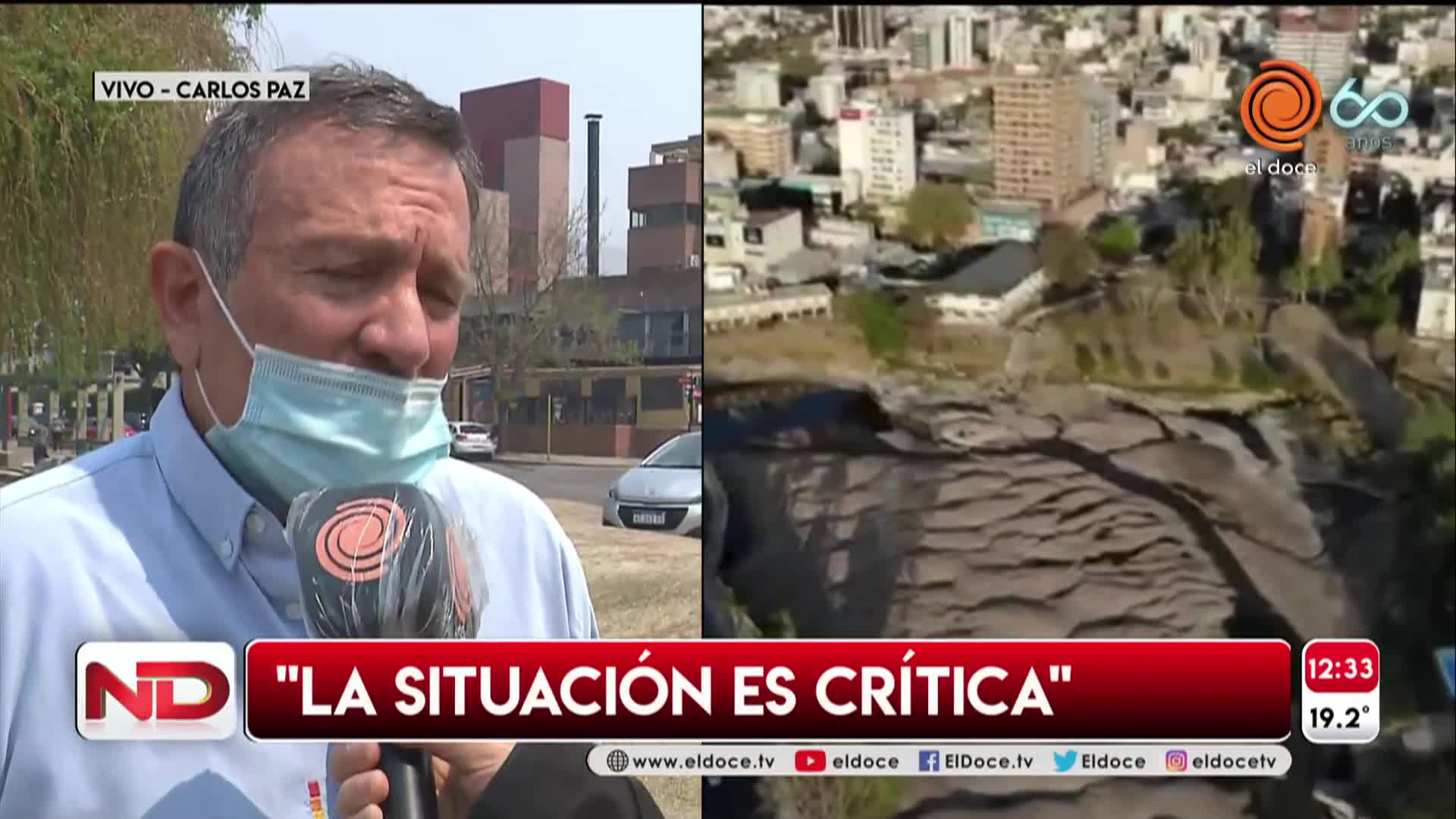 "Hace varias décadas que el río San Antonio no estaba así"