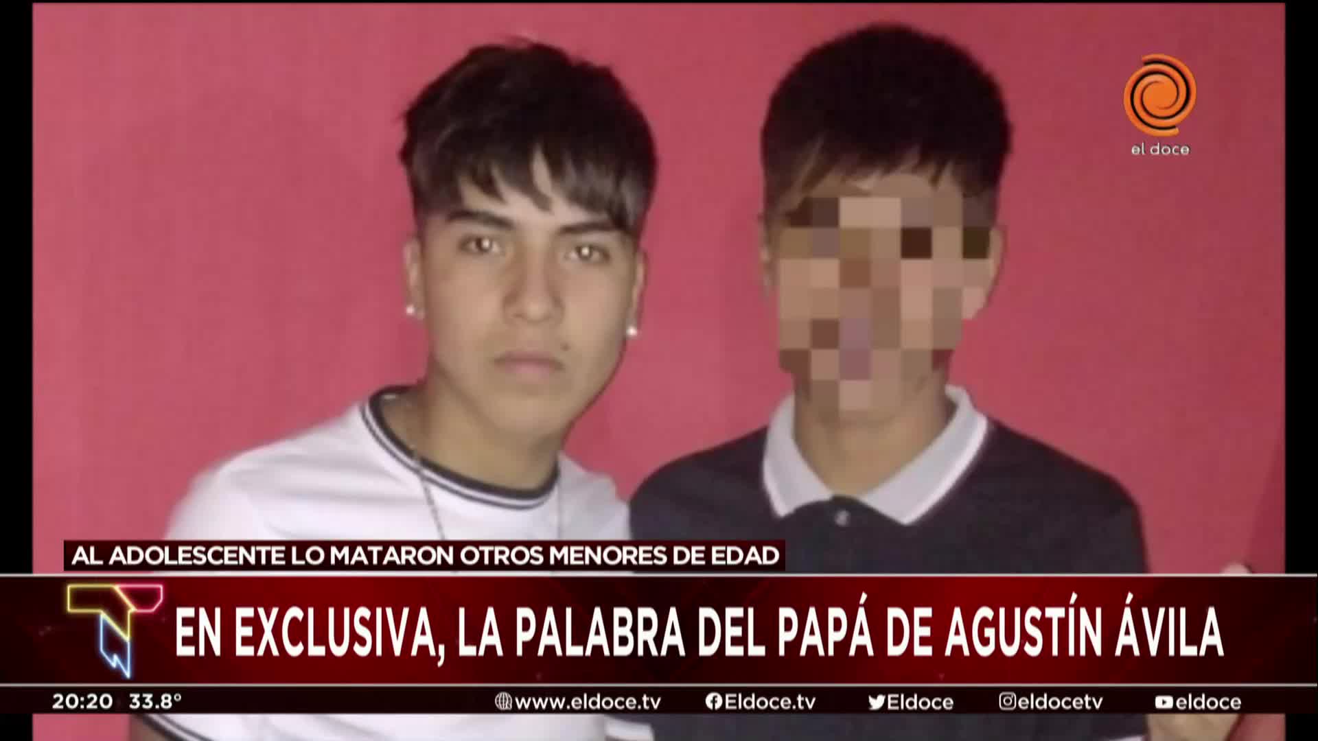 La familia de Agustín Ávila reiteró que todo empezó por el robo de una gorra