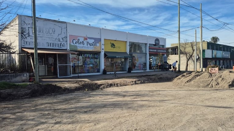 8 meses de obra en avenida Bodereau: la queja de los comerciantes por la caída de las ventas