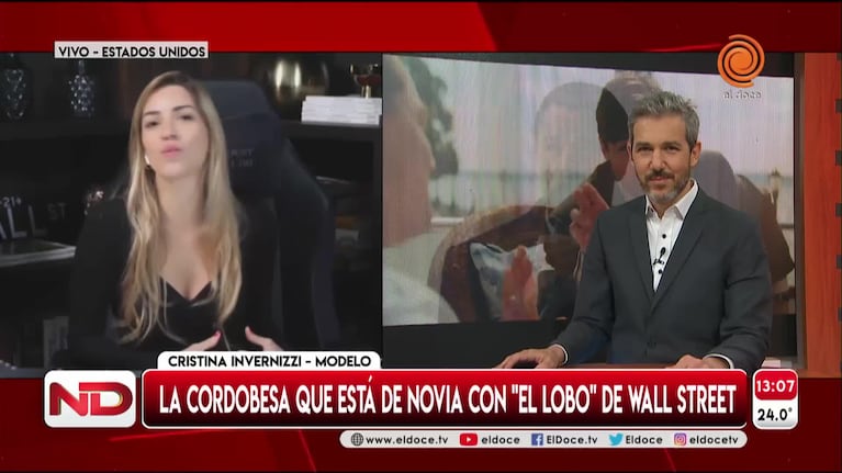 La novia cordobesa del Lobo de Wall Street: "Quiere conocer Córdoba"