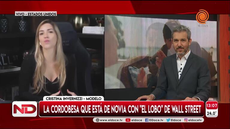 La novia cordobesa del Lobo de Wall Street: "Quiere conocer Córdoba"