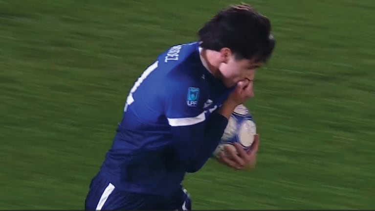 El gol de Santiago Fernández para el descuento de Talleres ante Gimnasia de Mendoza