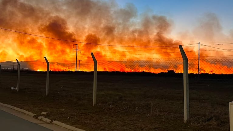 Alarma por el fuego en Córdoba