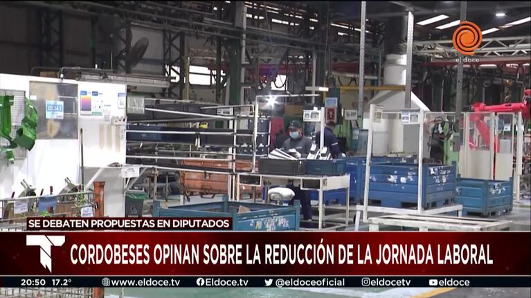 Qué opinan los cordobeses de la reducción de la jornada laboral