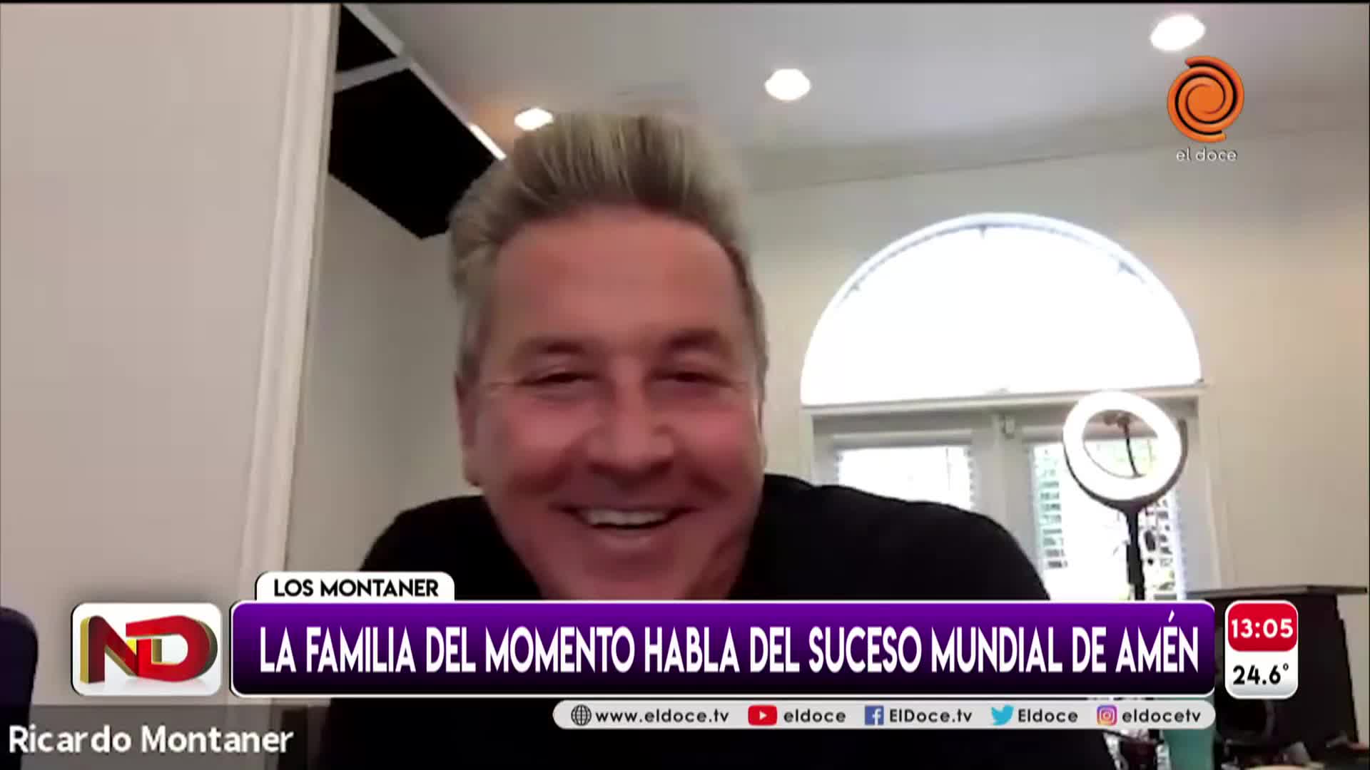 Ricardo Montaner y el éxito de "Amén"