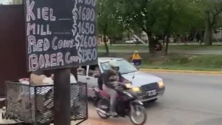 Caos de tránsito por un accidente en la ruta 19