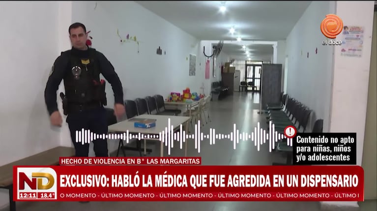 Habló la médica que fue agredida en un dispensario de Córdoba