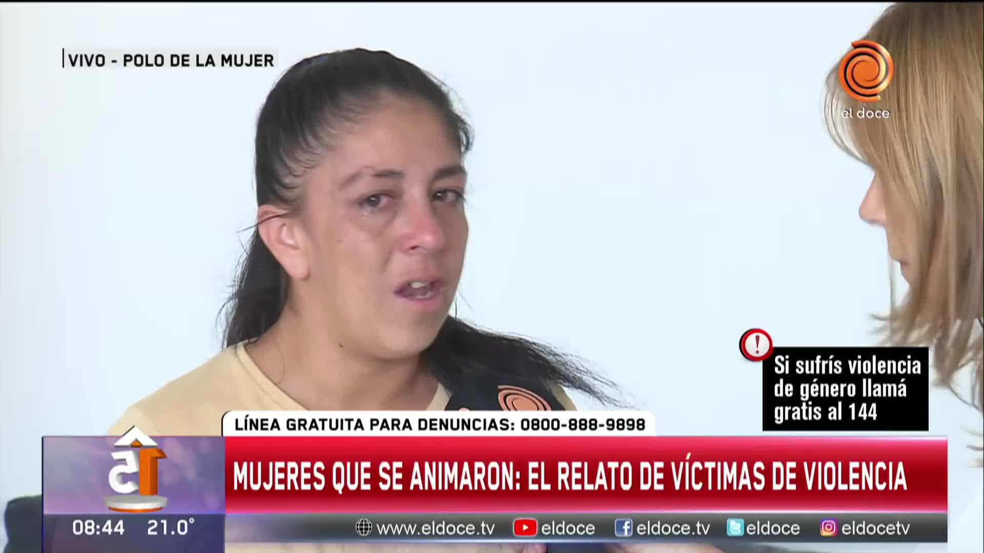 Mujeres que se animaron a denunciar la violencia recibida