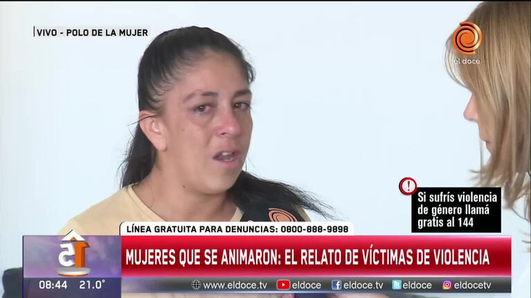 Mujeres que se animaron a denunciar la violencia recibida