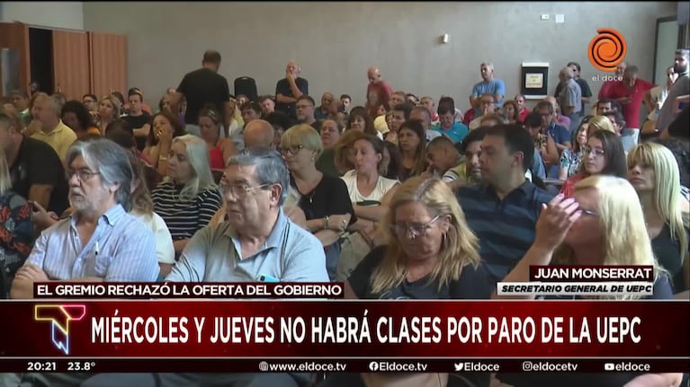 La Uepc detalló el pedido clave de los docentes para evitar el paro