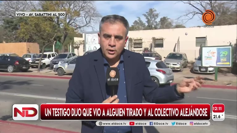 Qué dijo el testigo que encontró al hombre inconsciente