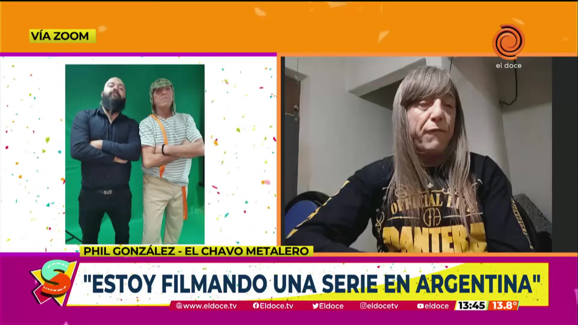 El rockero que se volvió viral por su parecido con El Chavo