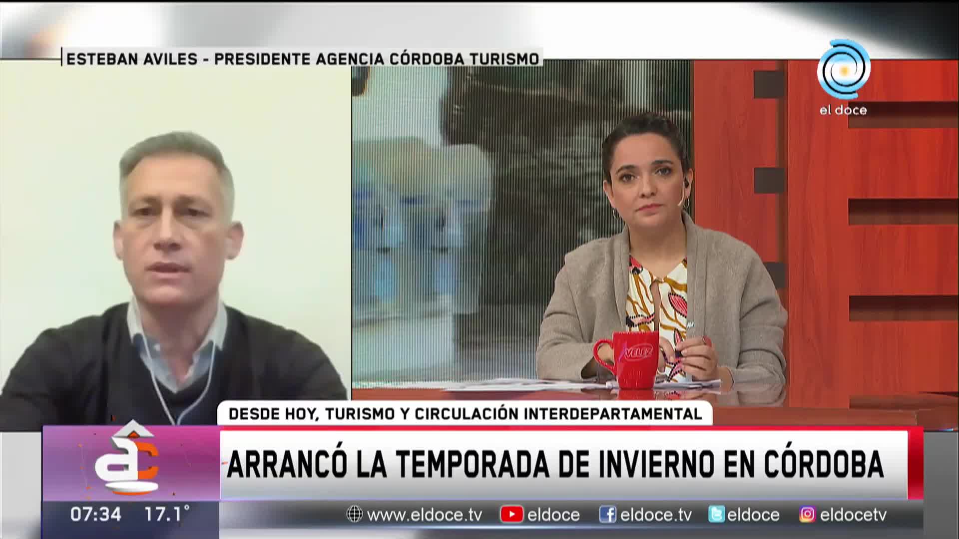 Esteban Avilés sobre la temporada turística: "Hay datos muy alentadores"