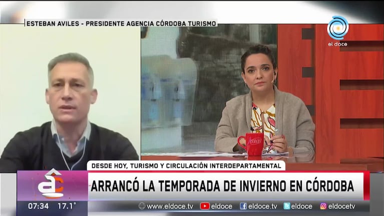 Esteban Avilés sobre la temporada turística: "Hay datos muy alentadores"