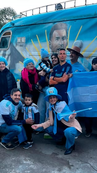 Así es la Scaloneta cordobesa con Messi y Maradona