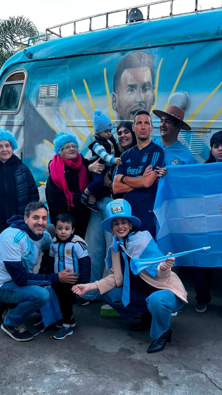 Así es la Scaloneta cordobesa con Messi y Maradona