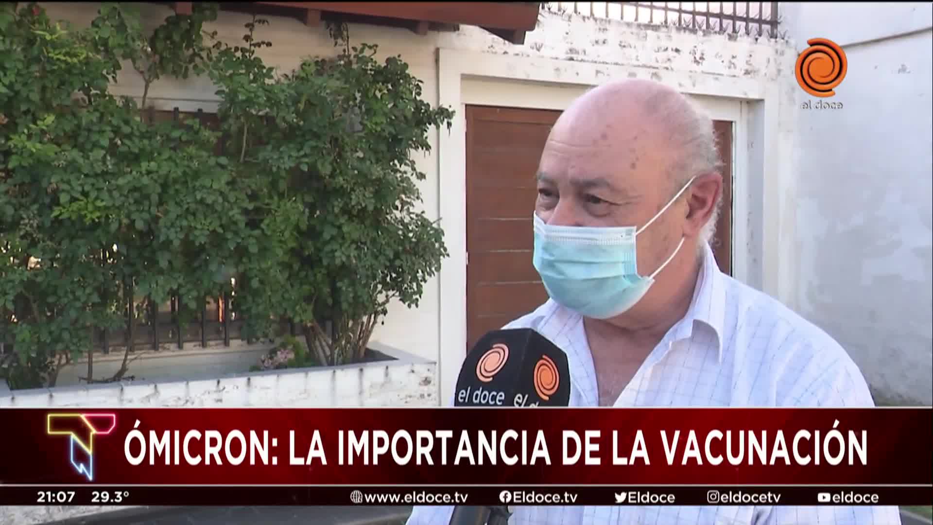 Ómicron y aumento de casos: "Es importante decir que se necesitan tres dosis"