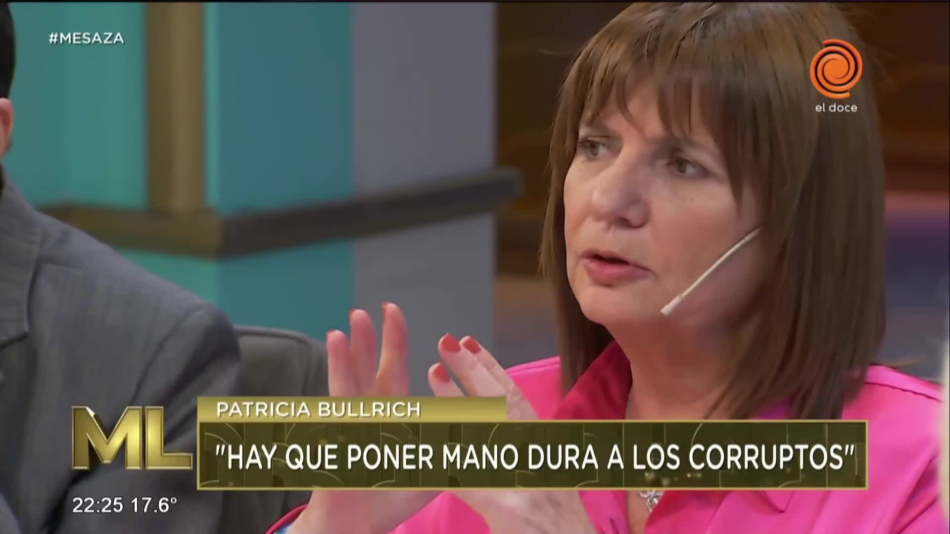 Marate le preguntó sobre la corrupción del PRO a Bullrich