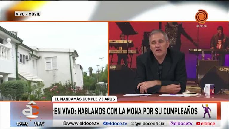 Arriba Córdoba acompañó a La Mona en su cumple