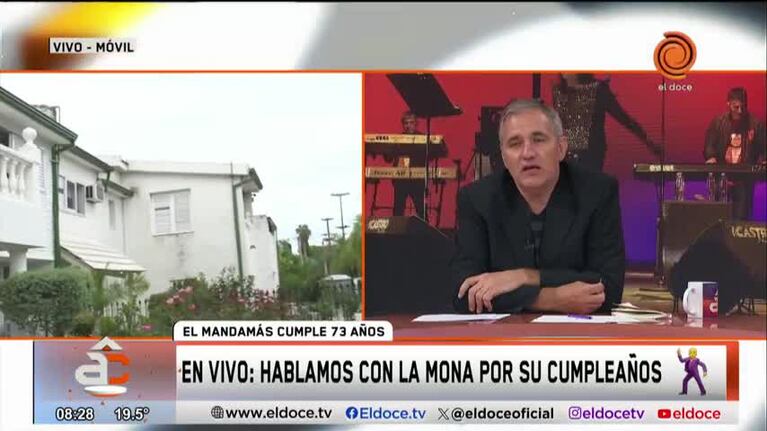 Arriba Córdoba acompañó a La Mona en su cumple