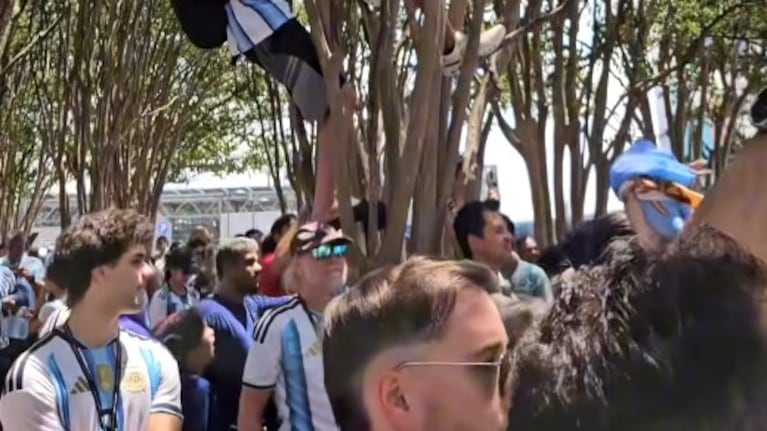 Los eufóricos festejos de los argentinos en Atlanta