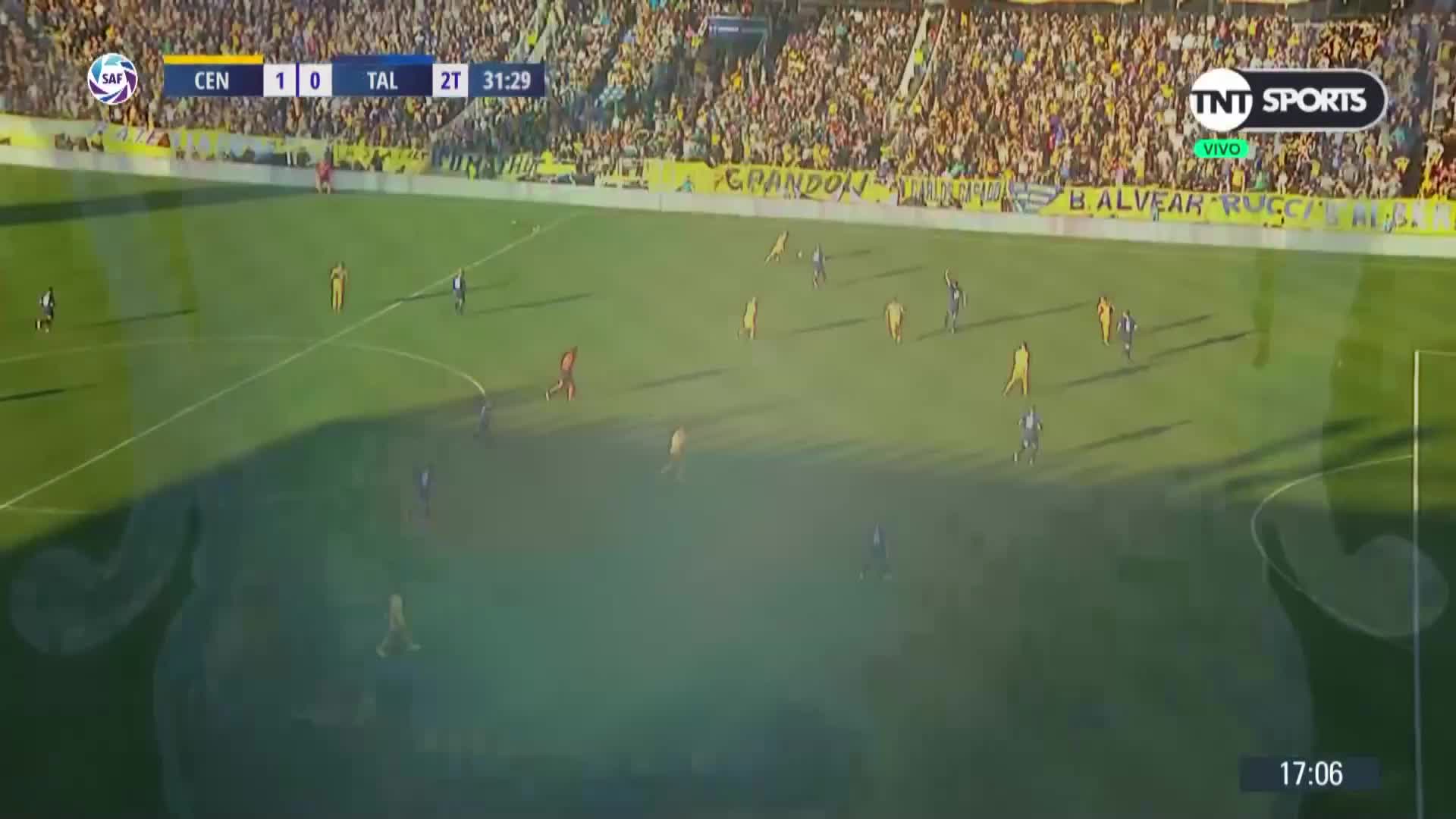 El 1-0 de Rosario Central ante Talleres