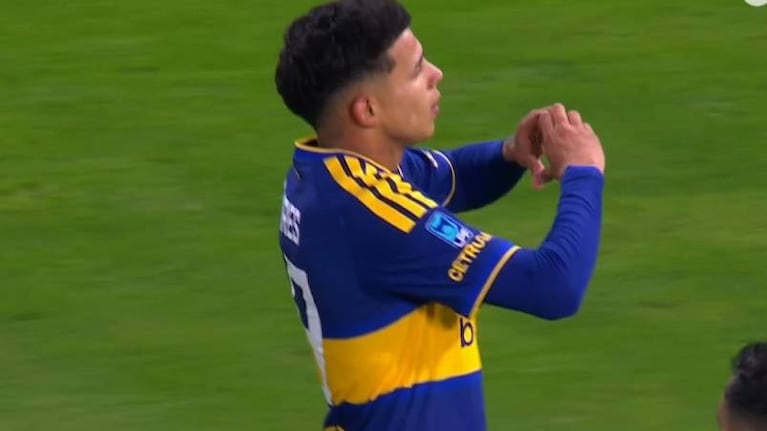 Leonel Flores y un golazo para poner a Boca 2 a 1 ante Talleres