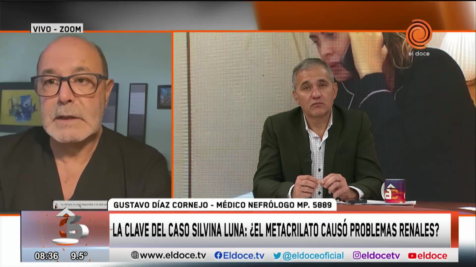 Preocupa la salud de Silvina Luna: "El cuadro es irreversible"