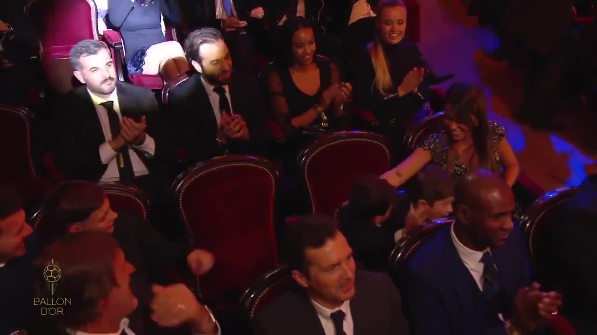 Balón de Oro: el alocado festejo de Mateo Messi