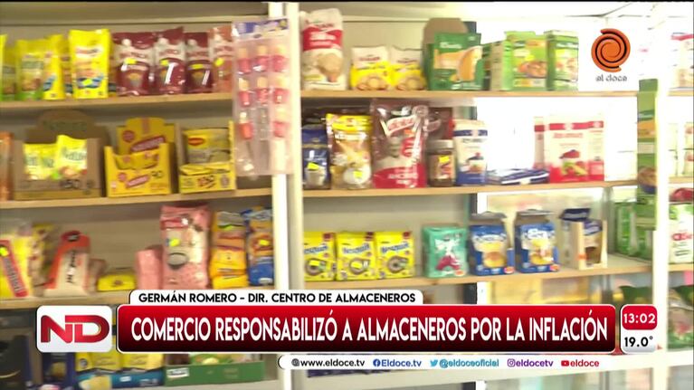 Desde Comercio responsabilizan a almaceneros por la inflación: la respuesta del sector